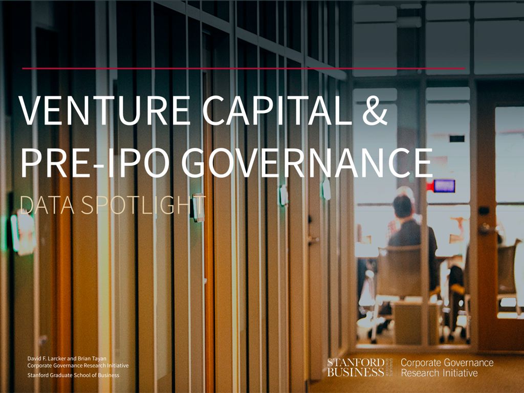 Miniature of Venture Capital and Pre-IPO Governance: Data