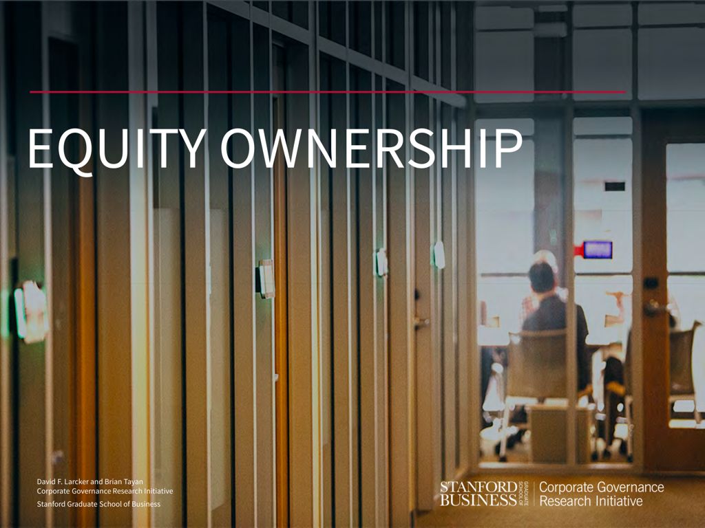 Miniature of Equity Ownership