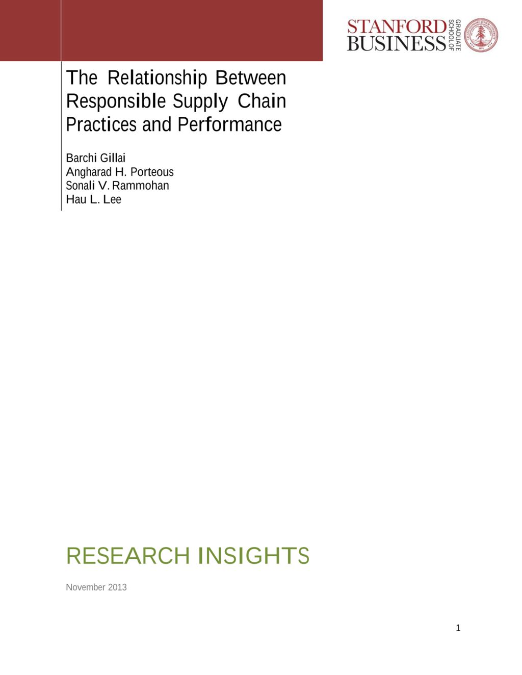 Miniature of Responsible Supply Chain Practices and Performance